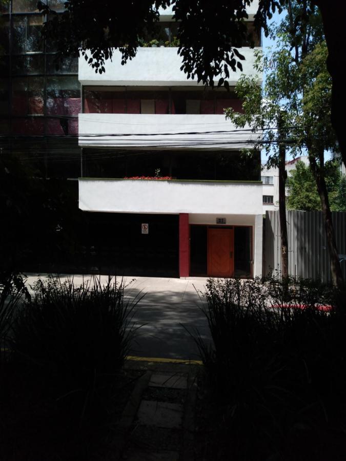 Charming Sunny Bedroom Overlooking Beautiful Amsterdam Avenue In Best Condesa Area Мехико Экстерьер фото